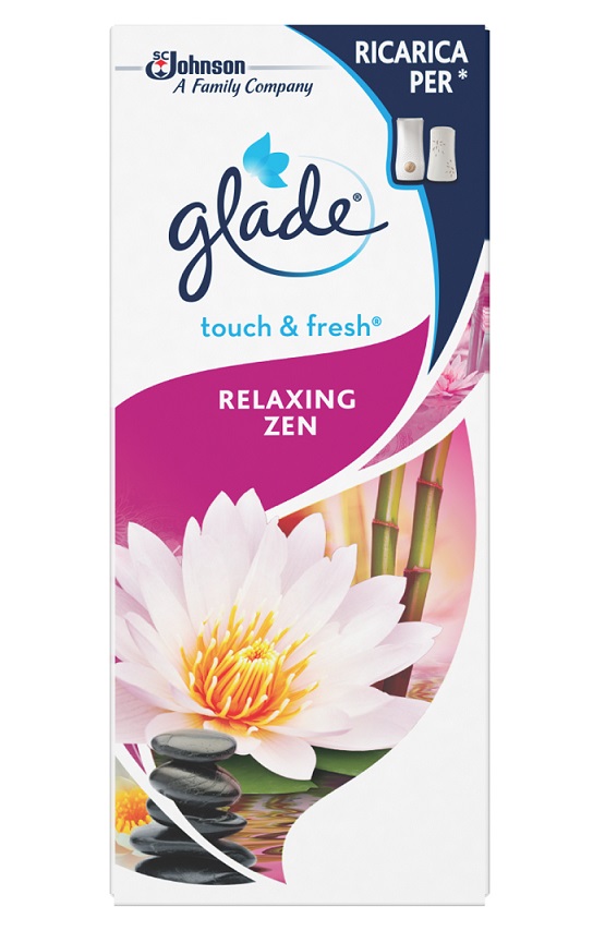Ανταλλακτικό Αρωματικό Touch & Fresh Relaxing Zen Glade (1 τεμ)