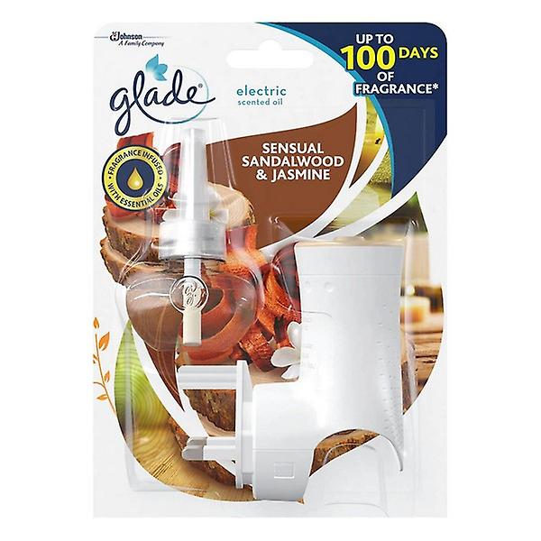 Αρωματική Ηλεκτρική Συσκευή Sensual Scandalwood & Jasmine Scented Oil Glade (20 ml)