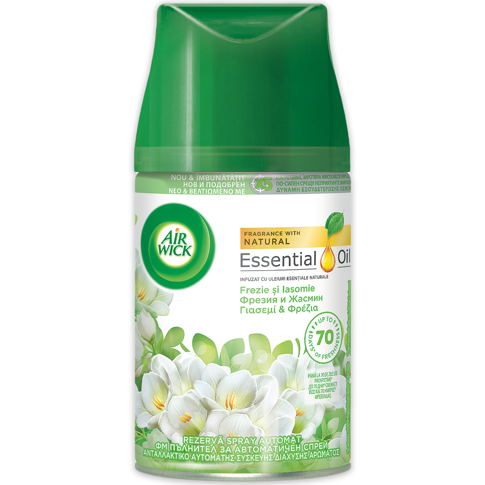 Reckitt Benckiser Ανταλλακτικό Αρωματικό Χώρου Freesia & Jasmin Airwick (250 ml)