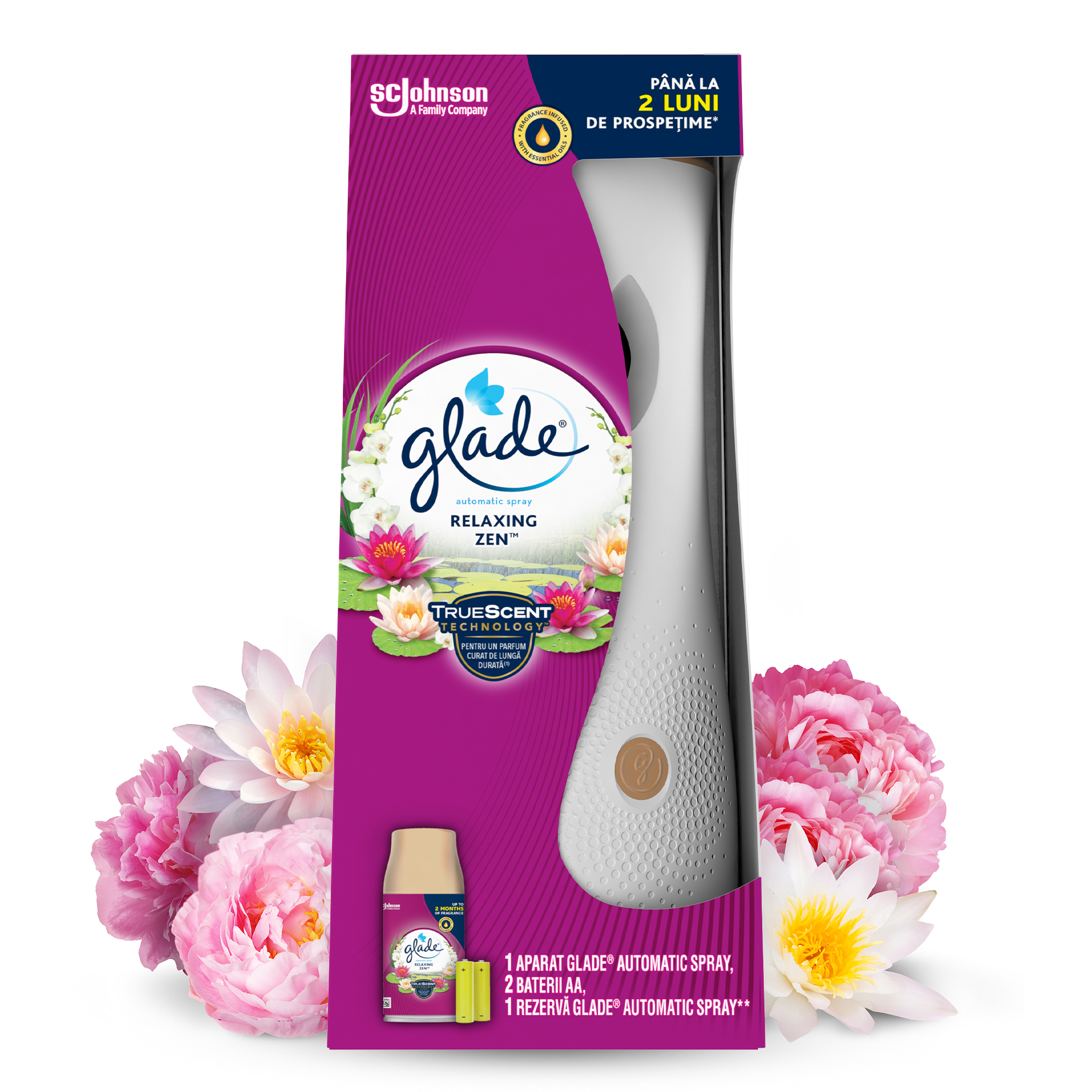 SC Johnson Αυτόματη Συσκευή Ψεκασμού Relaxing Zen Glade (1 τεμ)