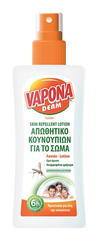 Εντομοαπωθητικό Σώματος Lotion Vapona (100ml)