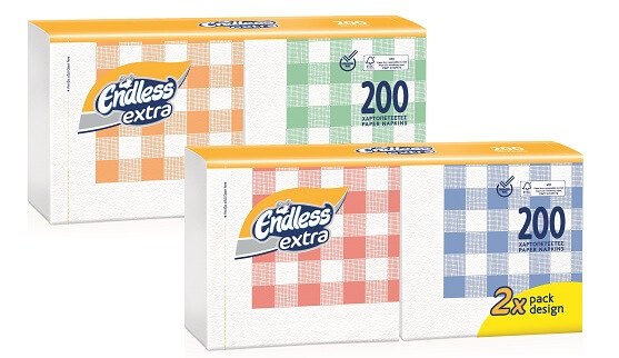 Χαρτοπετέτες Design Collection σε 4 Χρώματα Endless (381g/200 τεμ)