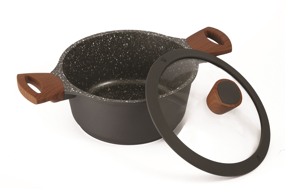 Ecocasa Κατσαρόλα 24cm Stone Series Εstia (1 τεμ)