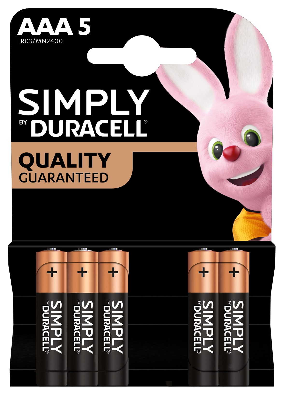Duracell Μπαταρίες Αλκαλικές Simply AAΑ 5τεμ. Duracell