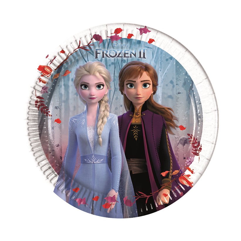 Πιάτα Χάρτινα Μεσαία 20cm Frozen 2 (6 τεμ)