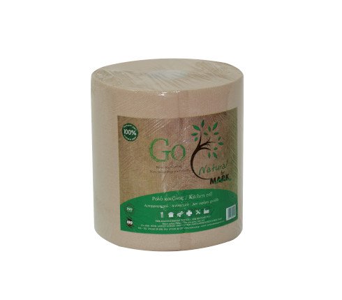 Ρολό Κουζίνας 2φυλλο 100% Οικολογικό Χαρτί Natural Mark (800 g)