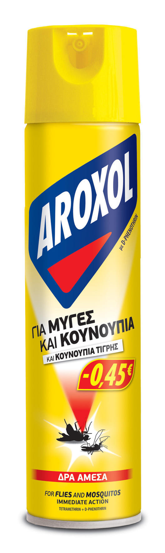 Εύρηκα Εντομοκτόνο Aroxol (300ml) -0,45€