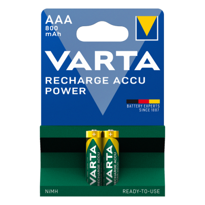 Μπαταρίες Επαναφορτιζόμενες 800mah AAA (2 τεμ)
