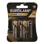 Μπαταρίες Αλκαλικές Extreme AΑ Eurolamp (4 τεμ)