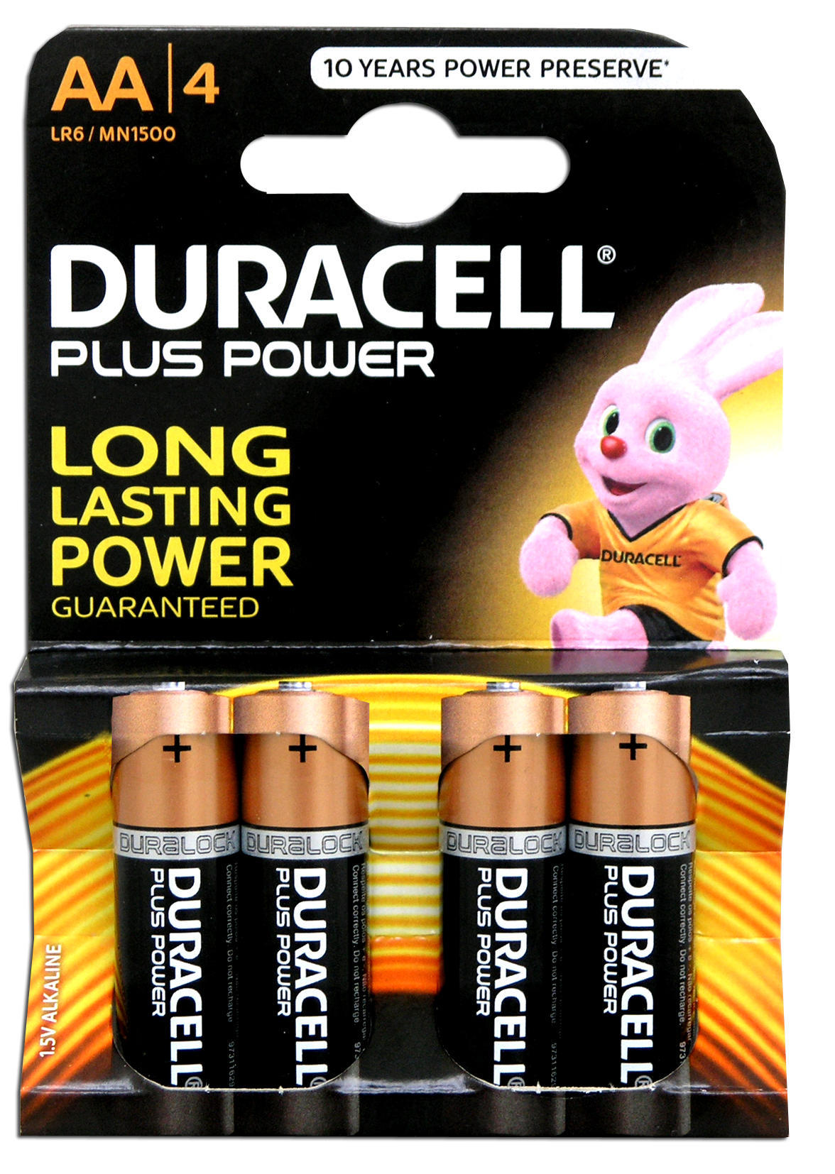 Μπαταρίες Αλκαλικές Plus AA 4τεμ. Duracell