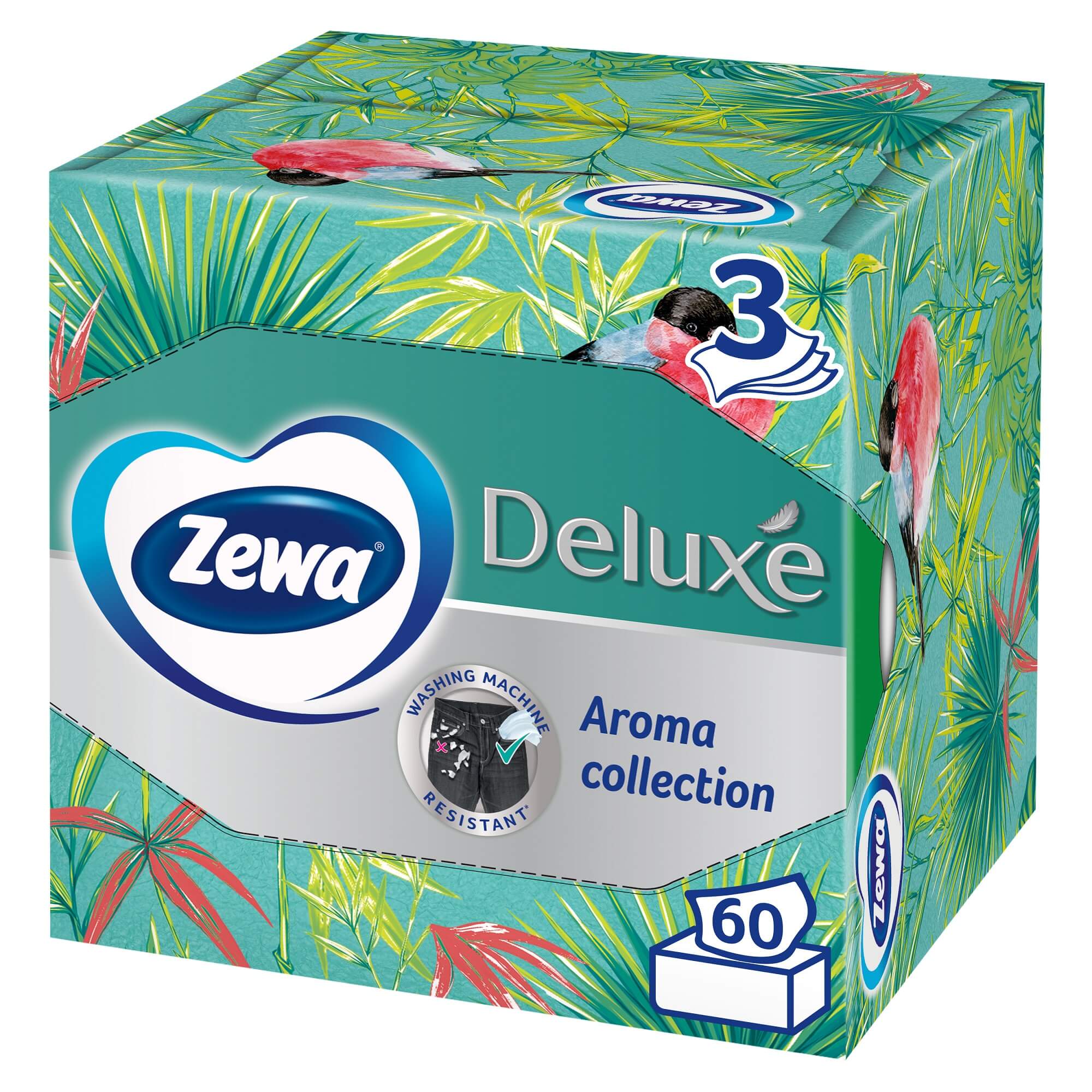 Χαρτομάντηλα Επιτραπέζια Deluxe Chamomille Zewa (177g/60 φ)