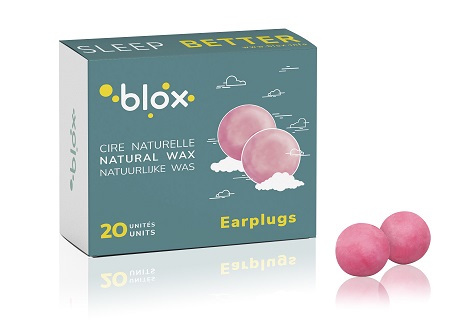 Ωτοασπίδες από φυσικό κερί 20άδα Blox Natural Wax (1 τμχ)