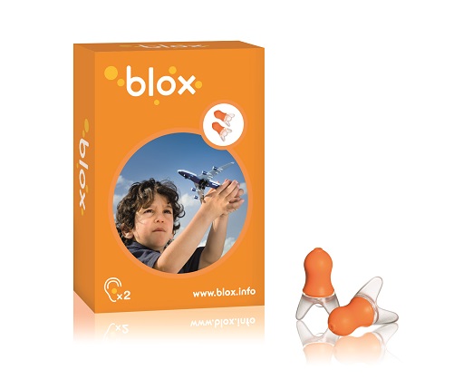 Ωτοασπίδες αεροπορικών ταξιδίων Plane Junior Blox (1 ζευγάρι)
