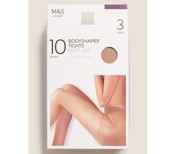 Καλσόν Μπεζ Bodyshaper 10 den (XL) Marks & Spencer (1τεμ)