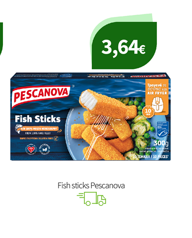 Fish sticks Pescanova