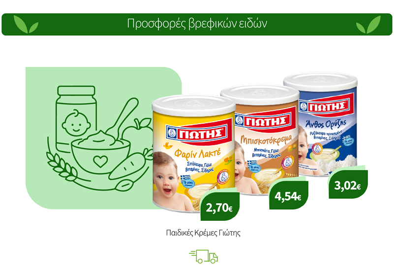 Παιδικές Κρέμες Γιώτης