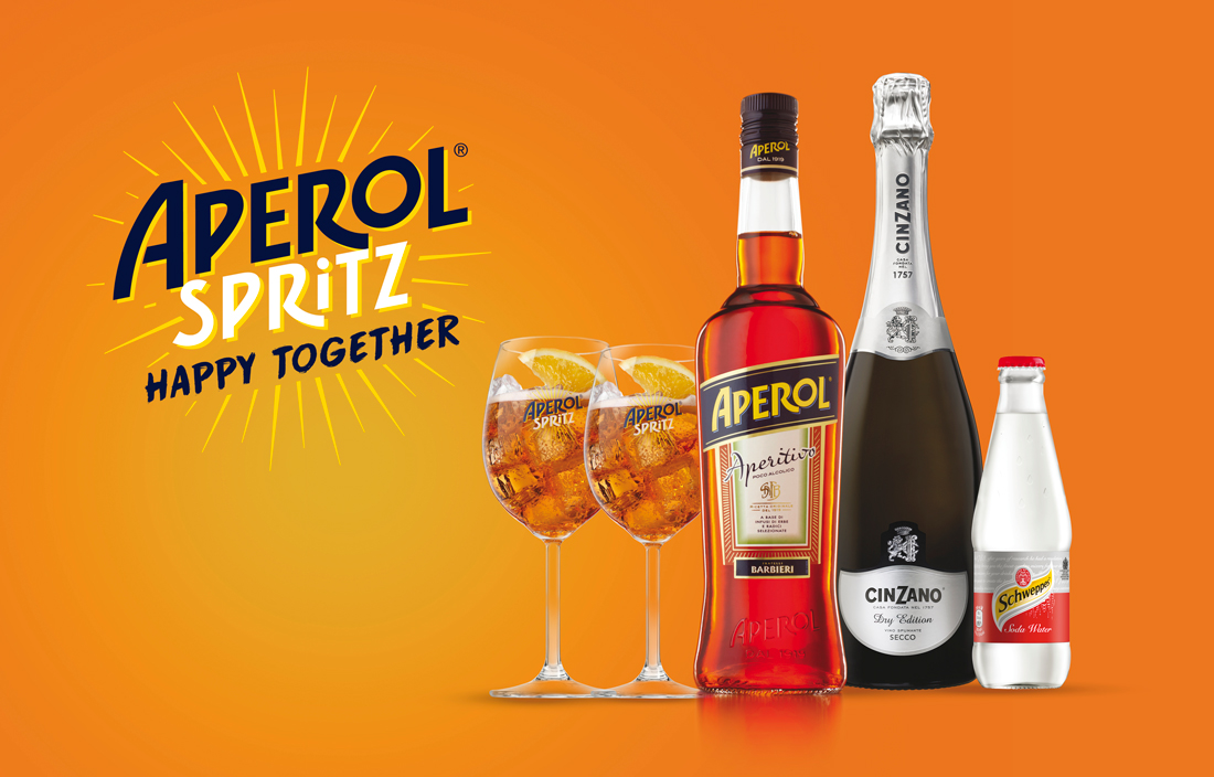 Αγοράστε όλα τα υλικά για το τέλειο Aperol Spritz και κερδίστε -15%